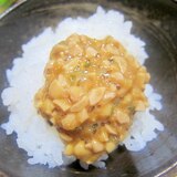 ひきわり納豆御飯